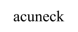 ACUNECK trademark