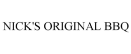 NICK'S ORIGINAL BBQ trademark
