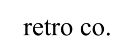 RETRO CO. trademark