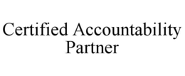 CERTIFIED ACCOUNTABILITY PARTNER trademark