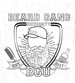 BGU BEARD GANG UNIVERSITY EST. 2017 trademark