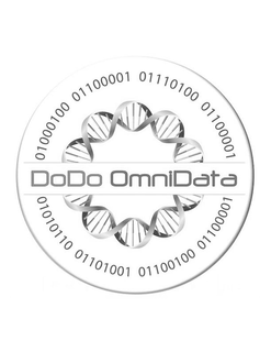 DODO OMNIDATA 01000100 01100001 01110100 01010110 01101001 01100100 01100001 trademark