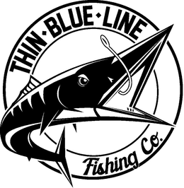 THIN BLUE LINE FISHING CO. trademark