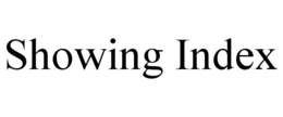 SHOWING INDEX trademark