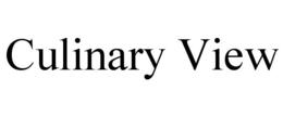 CULINARY VIEW trademark