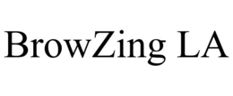 BROWZING LA trademark