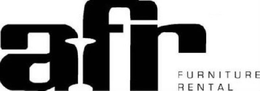 AFR FURNITURE RENTAL trademark