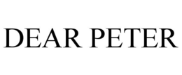 DEAR PETER trademark
