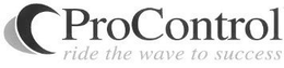 PROCONTROL RIDE THE WAVE TO SUCCESS trademark