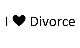 I LOVE DIVORCE trademark