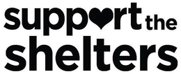 SUPPORT THE SHELTERS trademark