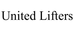 UNITED LIFTERS trademark