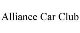 ALLIANCE CAR CLUB trademark