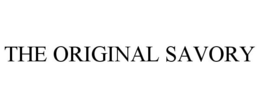 THE ORIGINAL SAVORY trademark