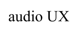 AUDIO UX trademark