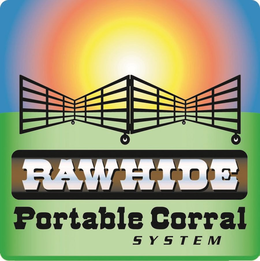 RAWHIDE PORTABLE CORRAL SYSTEM trademark