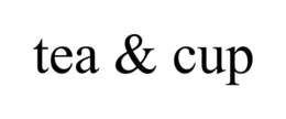 TEA & CUP trademark