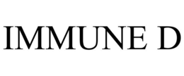 IMMUNE D trademark