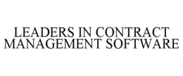 LEADERS IN CONTRACT MANAGEMENT SOFTWARE trademark