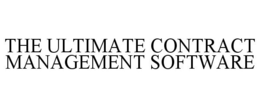 THE ULTIMATE CONTRACT MANAGEMENT SOFTWARE trademark