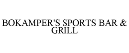 BOKAMPER'S SPORTS BAR & GRILL trademark
