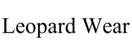 LEOPARD WEAR trademark