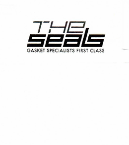 THE SEALS GASKET SPECIALISTS FIRST CLASS trademark