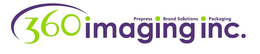 360 IMAGING INC. PREPRESS BRAND SOLUTIONS PACKAGING trademark