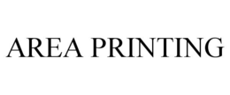 AREA PRINTING trademark