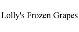 LOLLY'S FROZEN GRAPES trademark