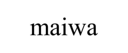 MAIWA trademark
