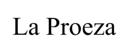 LA PROEZA trademark