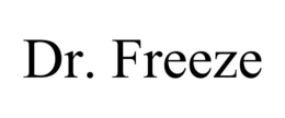 DR. FREEZE trademark