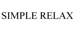 SIMPLE RELAX trademark