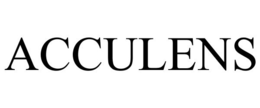ACCULENS trademark