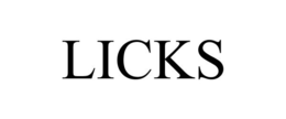 LICKS trademark