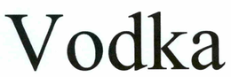 VODKA trademark