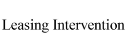 LEASING INTERVENTION trademark