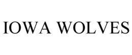 IOWA WOLVES trademark