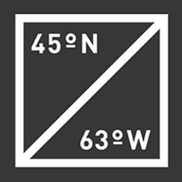 45°N 63°W trademark