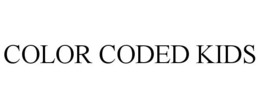 COLOR CODED KIDS trademark