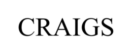 CRAIGS trademark
