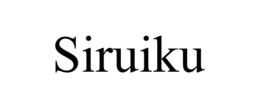 SIRUIKU trademark