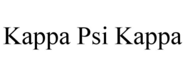 KAPPA PSI KAPPA trademark
