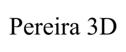 PEREIRA 3D trademark