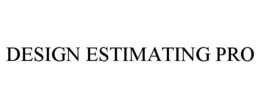 DESIGN ESTIMATING PRO trademark