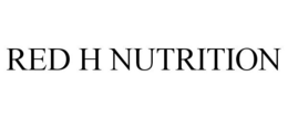 RED H NUTRITION trademark