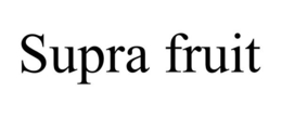 SUPRA FRUIT trademark