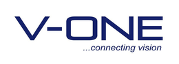 V-ONE... CONNECTING VISION trademark