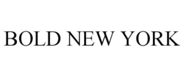 BOLD NEW YORK trademark